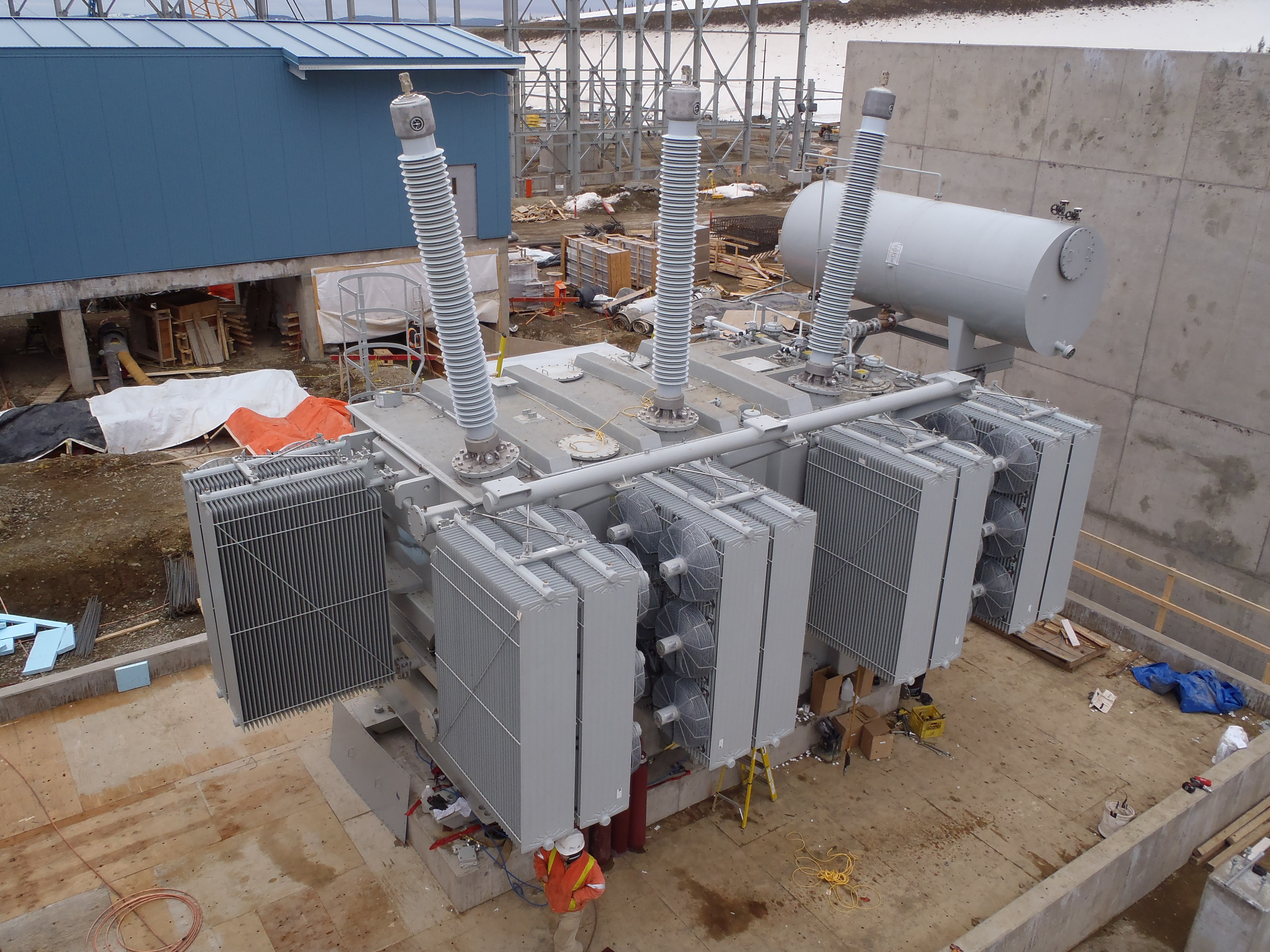 Transformer installation support
